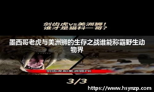 墨西哥老虎与美洲狮的生存之战谁能称霸野生动物界